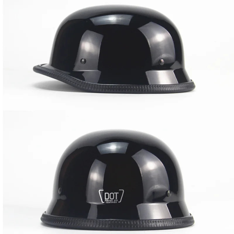 German Style Vintage Motorcycle Helmet by RiderOut™