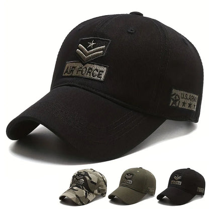 AIR FORCE Arrow Embroidery Baseball Caps by RiderOut™