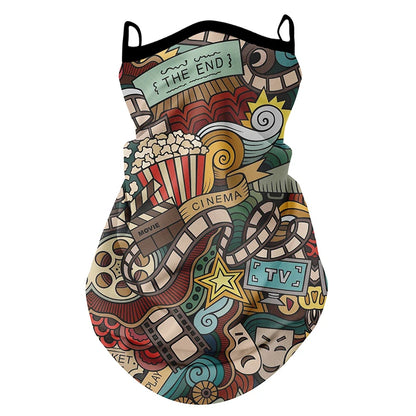 Retro Motorcycle Anti-UV Outdoor Bandana by RiderOut™