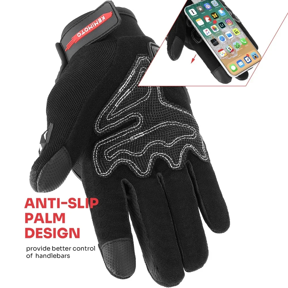 Motorcycle Protective Gloves by RiderOut™