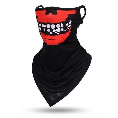 Skull Breathable Hanging-ear Bandana by RiderOut™