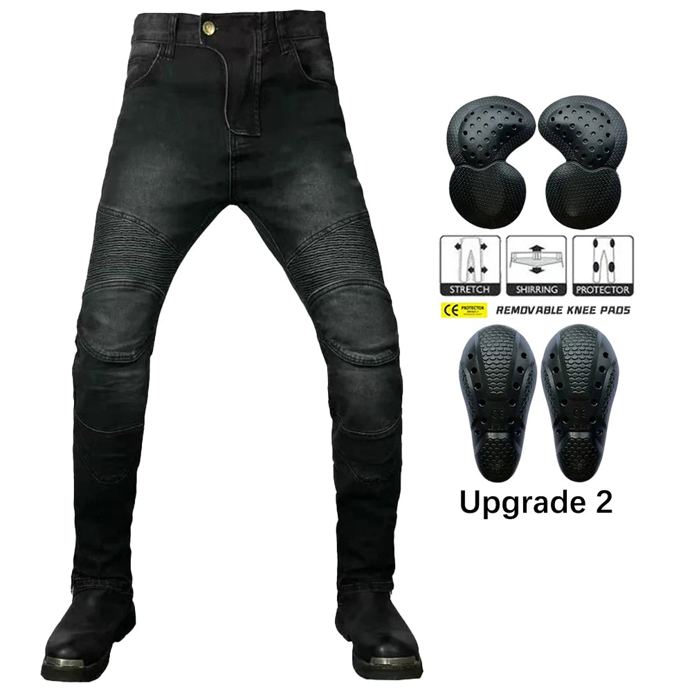 Jeans Protective Gear Motorcycle Trousers by RiderOut™
