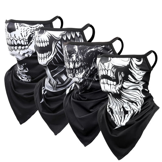 Skull Hanging Ear Bandana by RiderOut™