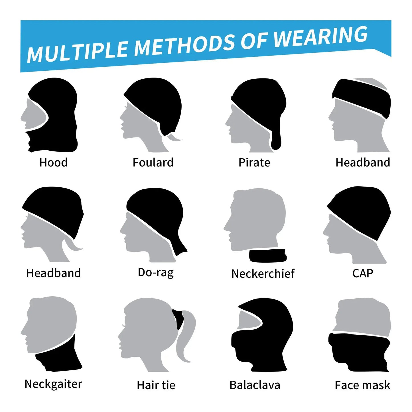 Motorcycle Knights HD Bandana by RiderOut™