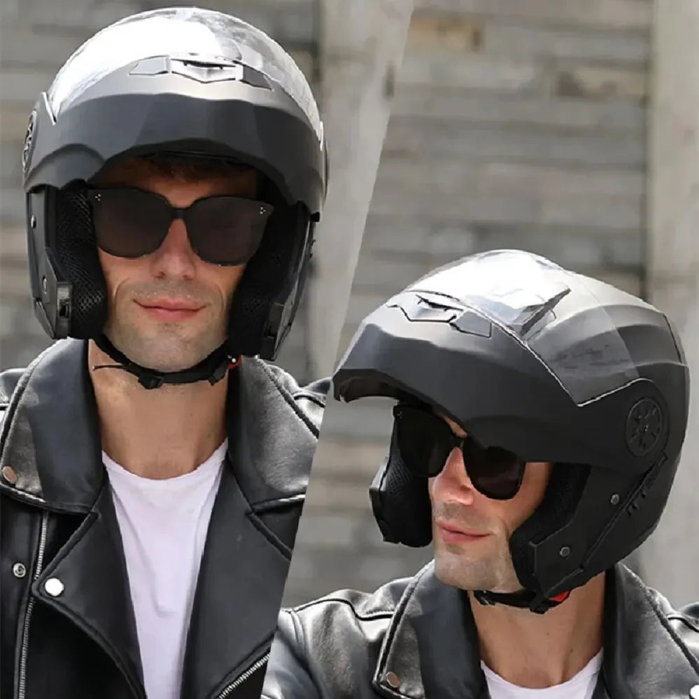 Personalised Dual Lens Flip Up Helmets by RiderOut™