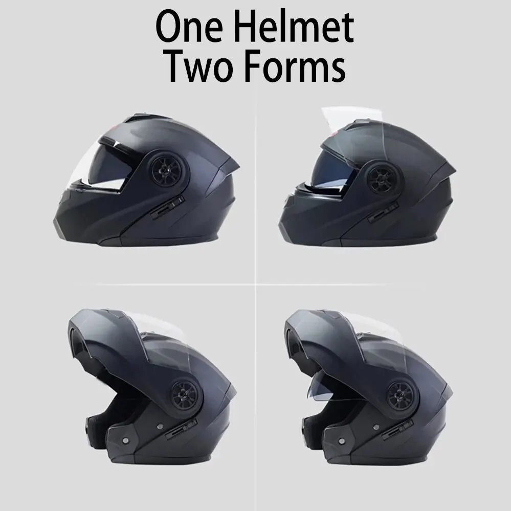 Personalised Dual Lens Flip Up Helmets by RiderOut™
