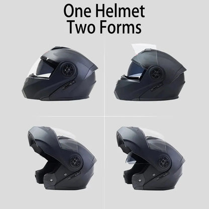 Personalised Dual Lens Flip Up Helmets by RiderOut™