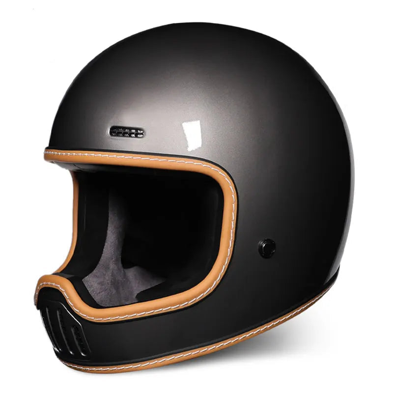 Cruiser Retro Motorcycle Helmet by RiderOut™