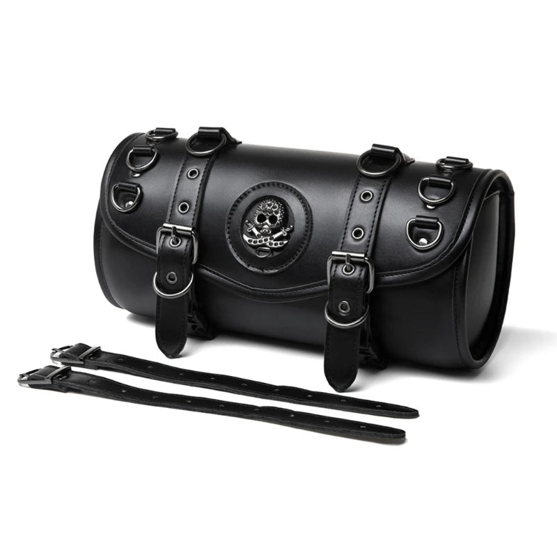 Punk Styles Motorcycle Storage Saddlebag PU Leather Bag by RiderOut