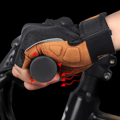 Half Finger Riding Motorcycle Gloves by RiderOut™
