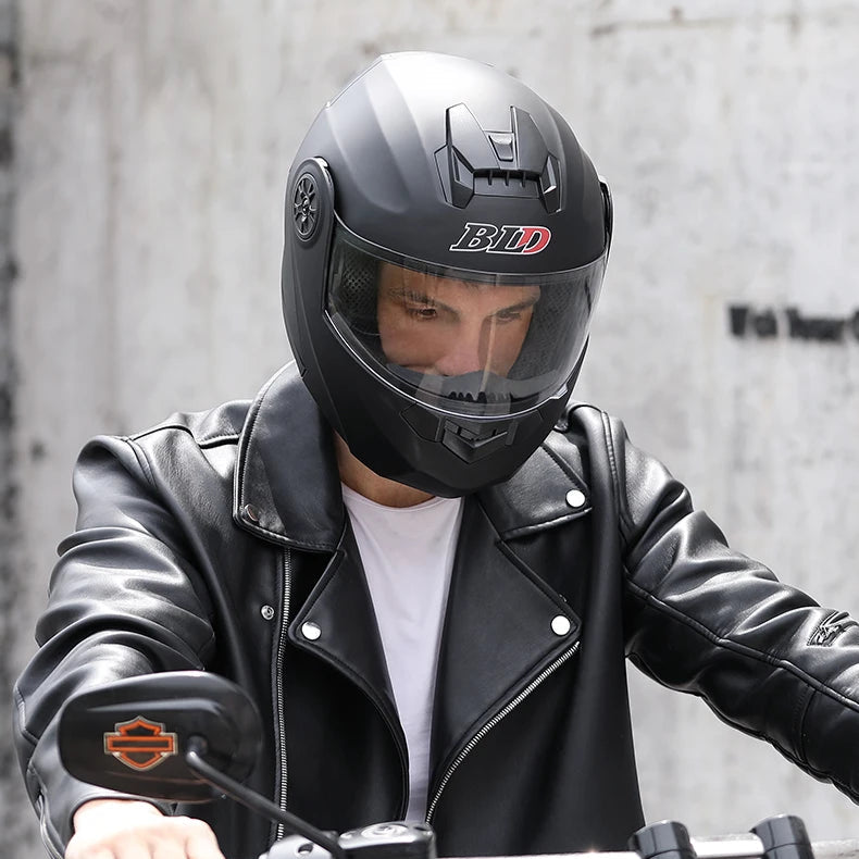 Personalised Dual Lens Flip Up Helmets by RiderOut™