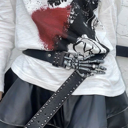 Halloween Skeleton Hand Belt by RiderOut