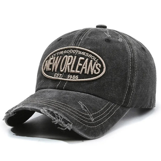 New Orleans 3D Embroidery Baseball Cap by RiderOut™