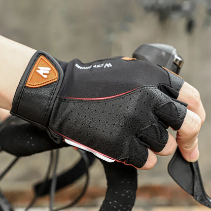 Half Finger Riding Motorcycle Gloves by RiderOut™