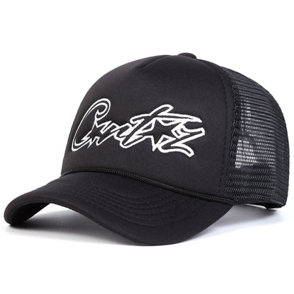 CRTZ Pentagram Embroidery Baseball Net Caps by RiderOut™