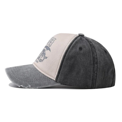 Retro Style Washed Moto Riders Baseball Cap by RiderOut