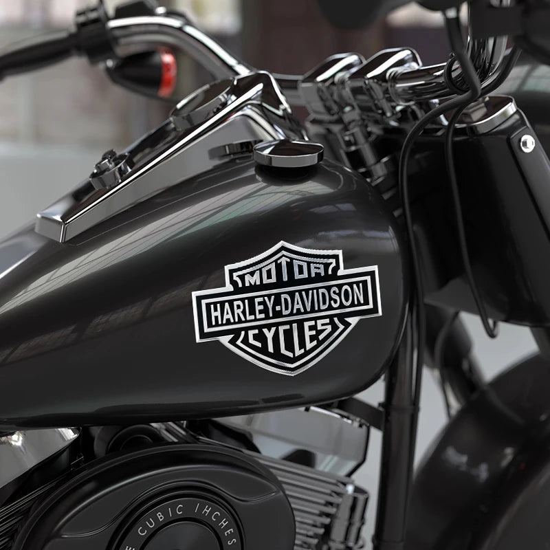 Metal HD Motorcycle Logo Stickers by RiderOut™