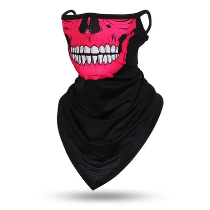 Skull Breathable Hanging-ear Bandana by RiderOut™