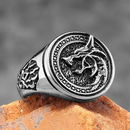 Viking Wizard Wolf Paw Ring by RiderOut™