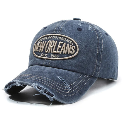 New Orleans 3D Embroidery Baseball Cap by RiderOut™