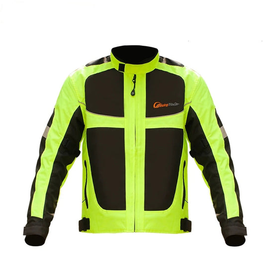 High Visible Protective Pads Breathable Motorcycle Jacket by RiderOut