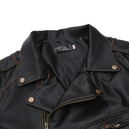 Vintage Ghost Rider Motorcycle Multi-zip Jacket by RiderOut