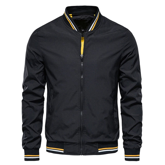 Casual Slim Fit  Bomber Jacket by RiderOut