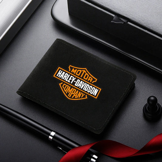 Black HD Motorcycle Logo Wallet by RiderOut™