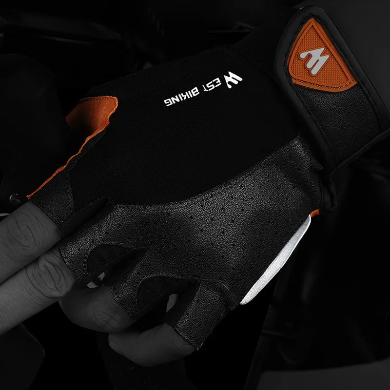 Half Finger Riding Motorcycle Gloves by RiderOut™