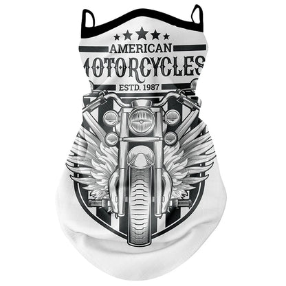 Retro Motorcycle Anti-UV Outdoor Bandana by RiderOut™