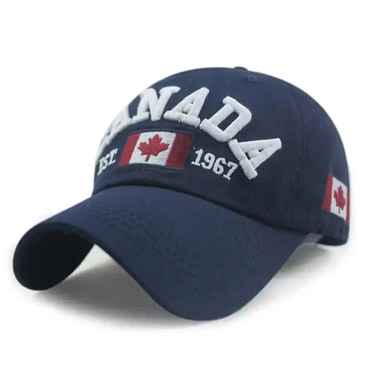Canada Flag Embroidery Baseball Cap by RiderOut™