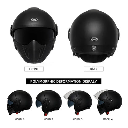 Modular DOT ECE APPROVED Motorcycle Helmet by RiderOut™