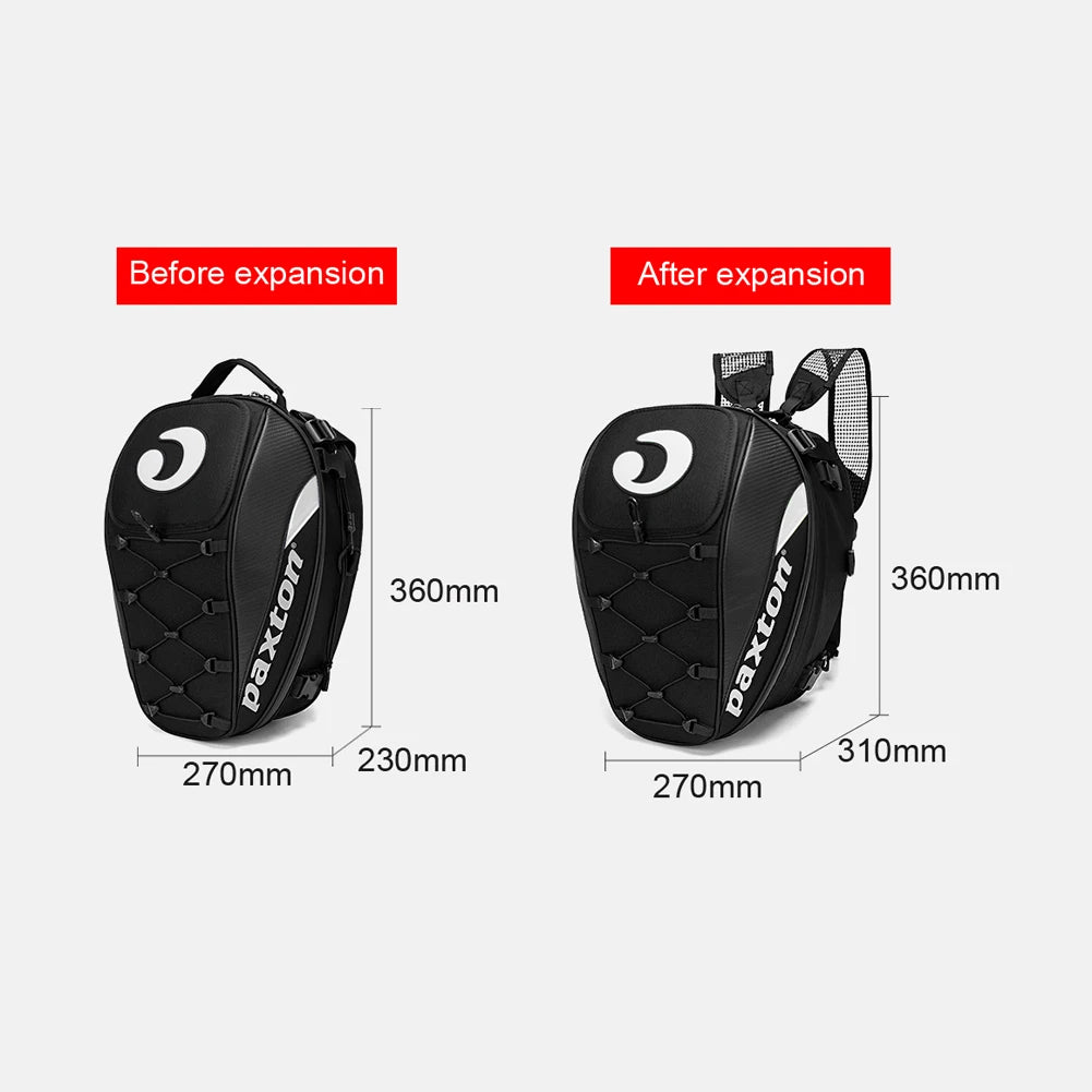 Motorcycle Helmet Tail Waterproof Bag by RiderOut™